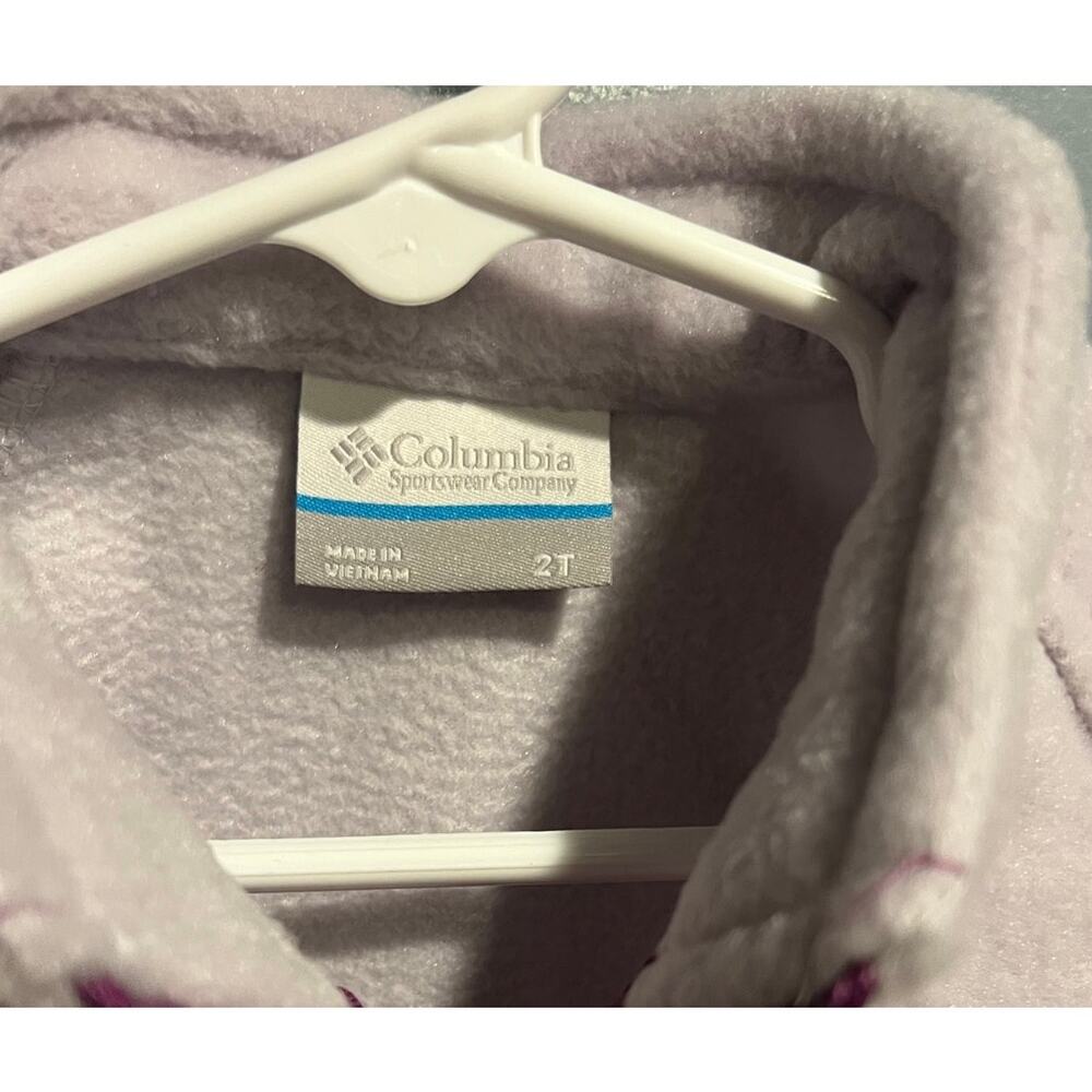 NWT Columbia Toddler Girls' Benton Springs Fleece Jacket - 2T - Picture 4 of 8